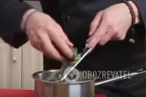 Салат с кальмарами без майонеза - Шаг 4 Салат с кальмарами без майонеза - Шаг 4