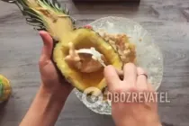 Салат з кальмарами і ананасом - Крок 7 Салат з кальмарами і ананасом - Крок 7