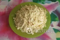 Салат з кальмарами класичний - Крок 8 Салат з кальмарами класичний - Крок 8