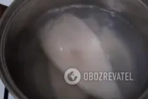 Салат з кальмарами і пекінською капустою - Крок 1 Салат з кальмарами і пекінською капустою - Крок 1