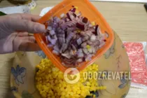 Салат с крабовыми палочками без риса - Шаг 2 Салат с крабовыми палочками без риса - Шаг 2