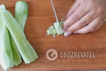 Салат с крабовыми палочками и сыром - Шаг 6 Салат с крабовыми палочками и сыром - Шаг 6