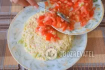 Салат с крабовыми палочками и сыром - Шаг 9 Салат с крабовыми палочками и сыром - Шаг 9
