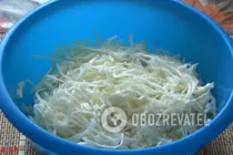 Салат с крабовыми палочками и капустой - Шаг 1 Салат с крабовыми палочками и капустой - Шаг 1
