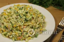 Салат з крабовими паличками класичний - Крок 9 Салат з крабовими паличками класичний - Крок 9
