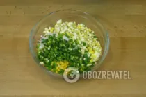 Салат з крабовими паличками класичний - Крок 6 Салат з крабовими паличками класичний - Крок 6