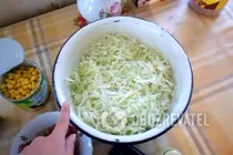 Салат с капустой и колбасой - Шаг 1 Салат с капустой и колбасой - Шаг 1