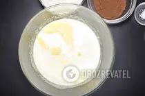 Шоколадные кекс на молоке - Шаг 3 Шоколадные кекс на молоке - Шаг 3