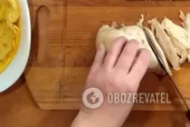 Салат без майонеза - Шаг 3 Салат без майонеза - Шаг 3
