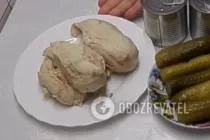 Салат с фасолью без майонеза - Шаг 1 Салат с фасолью без майонеза - Шаг 1