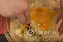 Печенье с шоколадной крошкой - Шаг 4 Печенье с шоколадной крошкой - Шаг 4