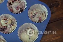 Чорничні кекси - Крок 6 Чорничні кекси - Крок 6