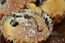Чорничні кекси - Крок 7 Чорничні кекси - Крок 7