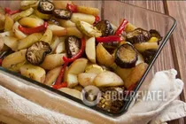 Картопля з овочами в духовці - Крок 7 Картопля з овочами в духовці - Крок 7