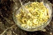 Салат с яйцами и баклажанами - Шаг 10 Салат с яйцами и баклажанами - Шаг 10