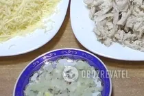 Салат "Подсолнух" классический - Шаг 2 Салат "Подсолнух" классический - Шаг 2
