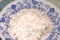 Салат "Подсолнух" с чипсами - Шаг 2 Салат "Подсолнух" с чипсами - Шаг 2