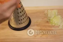Салат с яйцом и кальмарами - Шаг 3 Салат с яйцом и кальмарами - Шаг 3