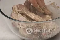 Картошка с ребрами в духовке - Шаг 3 Картошка с ребрами в духовке - Шаг 3