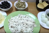 Салат "Подсолнух" классический - Шаг 4 Салат "Подсолнух" классический - Шаг 4