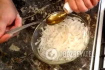 Салат с яйцами и баклажанами - Шаг 5 Салат с яйцами и баклажанами - Шаг 5
