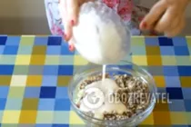 Салат с яйцами и сардинами - Шаг 6 Салат с яйцами и сардинами - Шаг 6
