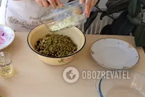 Вінегрет з капустою - Крок 5 Вінегрет з капустою - Крок 5