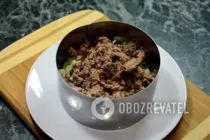 Салат с яйцом, огурцом и тунцом - Шаг 7 Салат с яйцом, огурцом и тунцом - Шаг 7