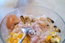 Салат з мідіями і рисом - Крок 7 Салат з мідіями і рисом - Крок 7