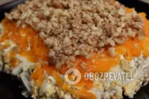 Салат з яйцем і печінкою тріски - Крок 10 Салат з яйцем і печінкою тріски - Крок 10