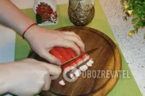 Крабовый салат с рисом - Шаг 1 Крабовый салат с рисом - Шаг 1