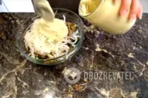 Салат с яйцами и баклажанами - Шаг 9 Салат с яйцами и баклажанами - Шаг 9