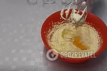 Песочное печенье с орехами - Шаг 3 Песочное печенье с орехами - Шаг 3