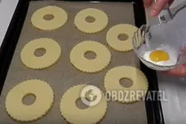 Песочное печенье с орехами - Шаг 8 Песочное печенье с орехами - Шаг 8
