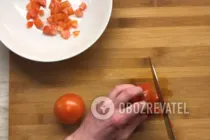 Салат с сыром "Фета" - Шаг 1 Салат с сыром "Фета" - Шаг 1