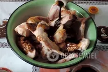 Картошка с крылышками в духовке - Шаг 2 Картошка с крылышками в духовке - Шаг 2
