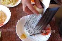 Салат с сыром и тунцом - Шаг 5 Салат с сыром и тунцом - Шаг 5
