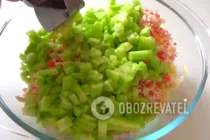 Салат з сиром - Крок 6 Салат з сиром - Крок 6