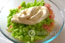 Салат з сиром - Крок 7 Салат з сиром - Крок 7