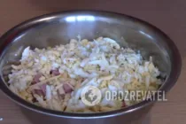 Салат с твердым сыром - Шаг 5 Салат с твердым сыром - Шаг 5