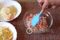 Салат с сыром и тунцом - Шаг 8 Салат с сыром и тунцом - Шаг 8