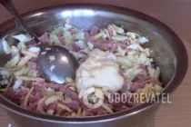 Салат с твердым сыром - Шаг 7 Салат с твердым сыром - Шаг 7
