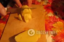 Картопля з сиром на сковороді - Крок 2 Картопля з сиром на сковороді - Крок 2
