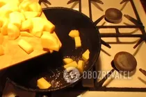 Картопля з сиром на сковороді - Крок 3 Картопля з сиром на сковороді - Крок 3