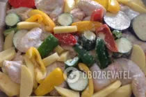 Картошка с овощами запеченная - Шаг 6 Картошка с овощами запеченная - Шаг 6