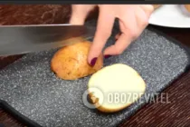 Картошка с овощами - Шаг 1 Картошка с овощами - Шаг 1