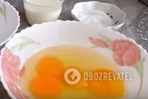 Омлет на сковороді - Крок 1 Омлет на сковороді - Крок 1