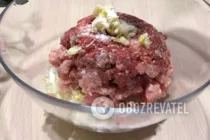 Фаршированная картошка фаршем в кастрюле - Шаг 2 Фаршированная картошка фаршем в кастрюле - Шаг 2