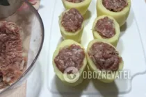Фаршированная картошка фаршем в кастрюле - Шаг 4 Фаршированная картошка фаршем в кастрюле - Шаг 4