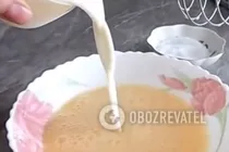 Омлет на сковороді - Крок 3 Омлет на сковороді - Крок 3
